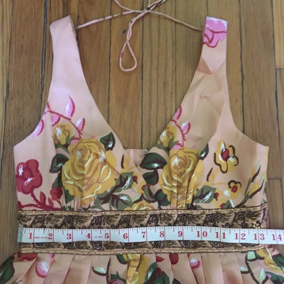 Vintage XXI Pink & Floral printed Dress - Picture 3 of 8